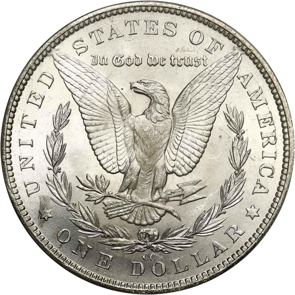 USA. Dolar 1883 CC, Carson City PCGS MS65 - PIĘKNY